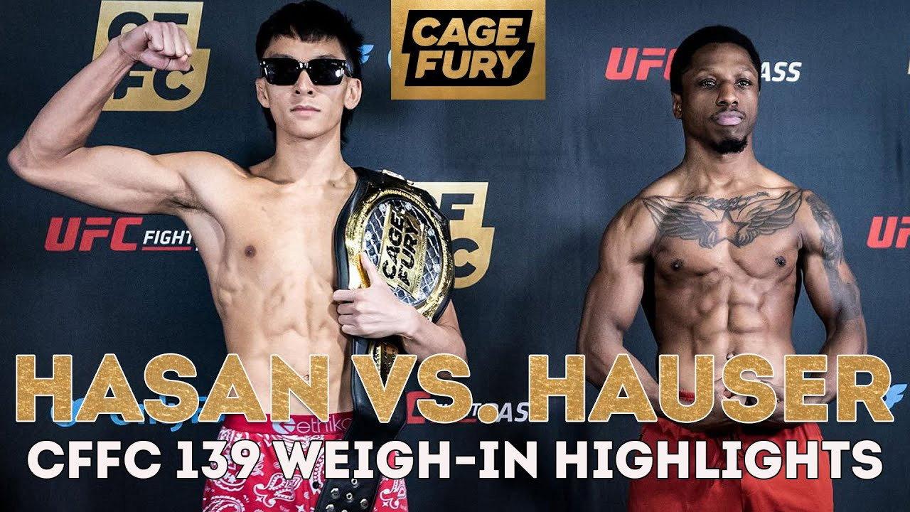 CFFC 139: Hasan vs. Hauser