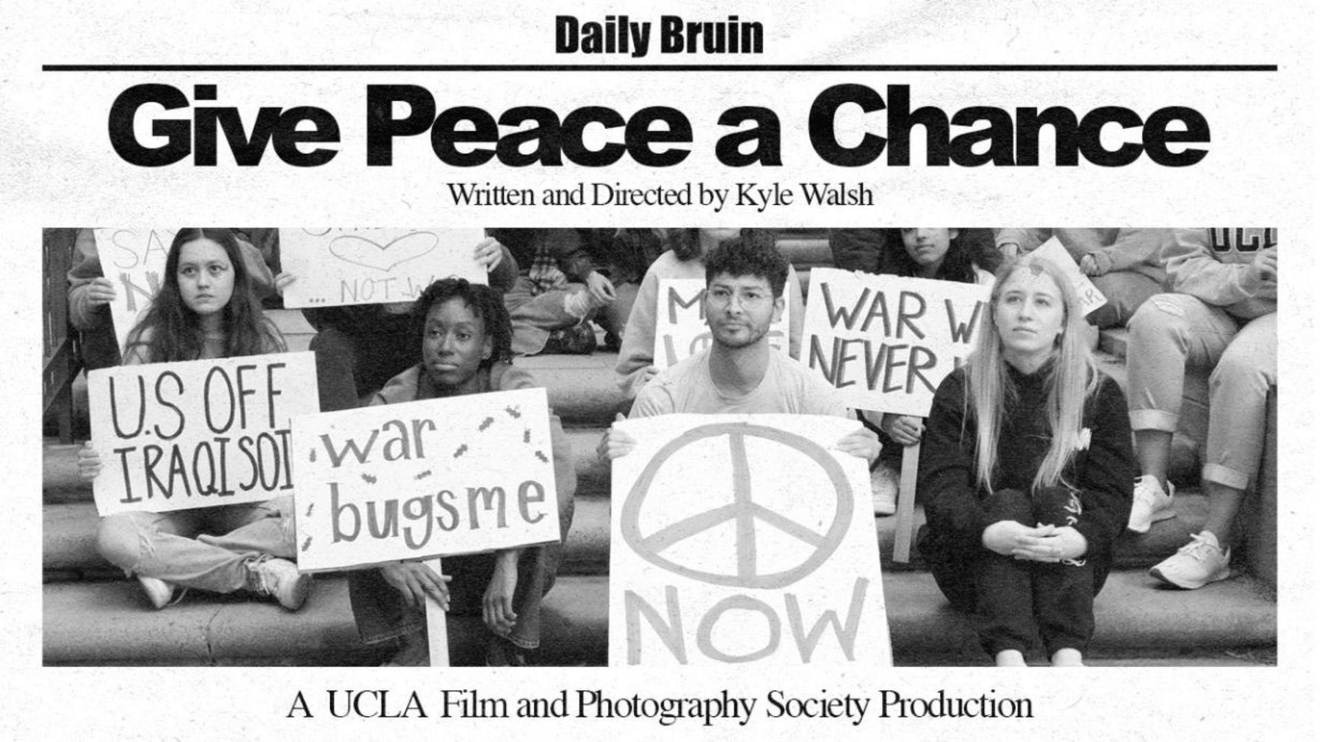 Give Peace a Chance