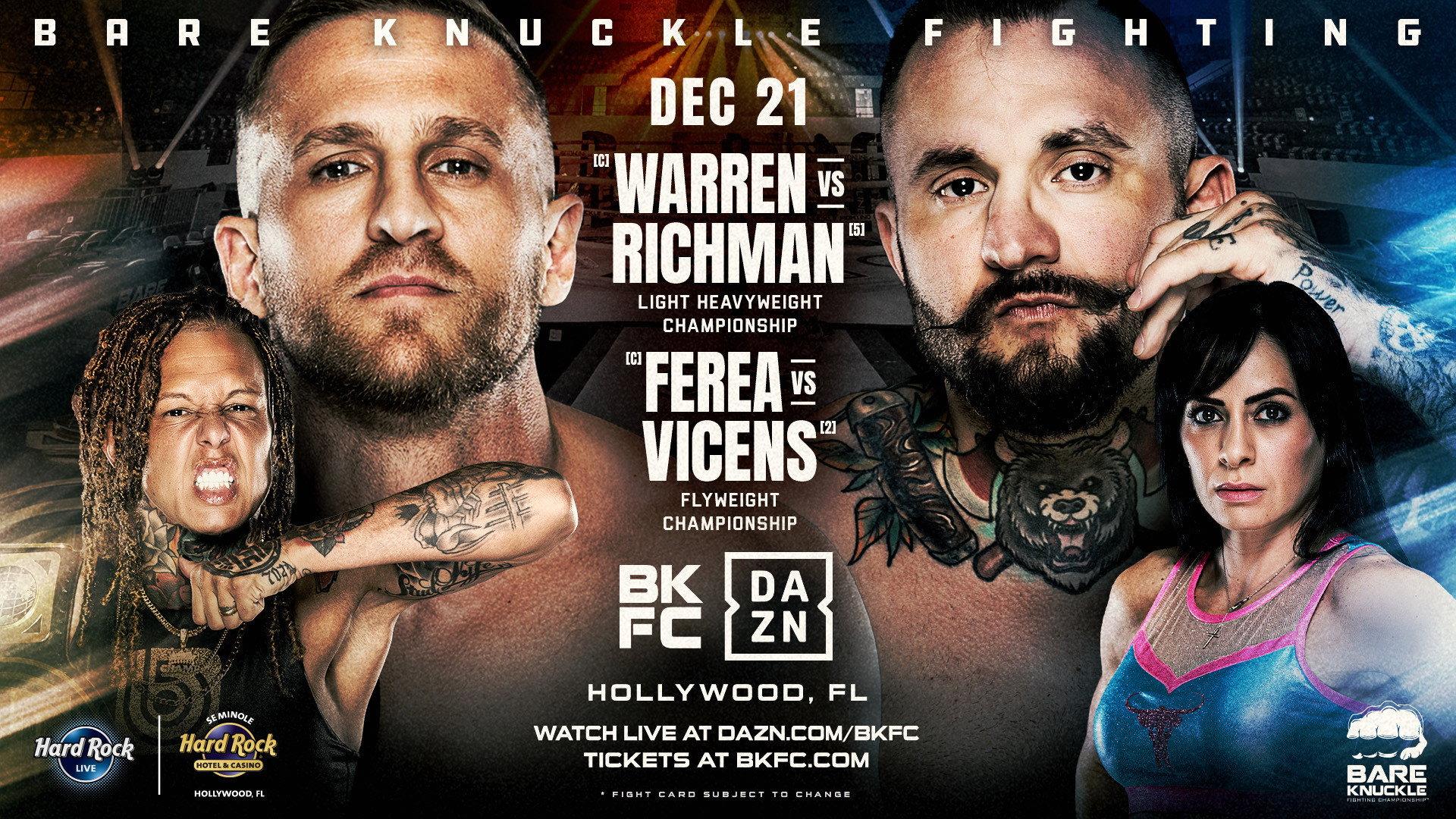 BKFC on DAZN 3: Hollywood